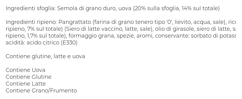 Semprintavola Ravioli con Ricotta & Spinaci