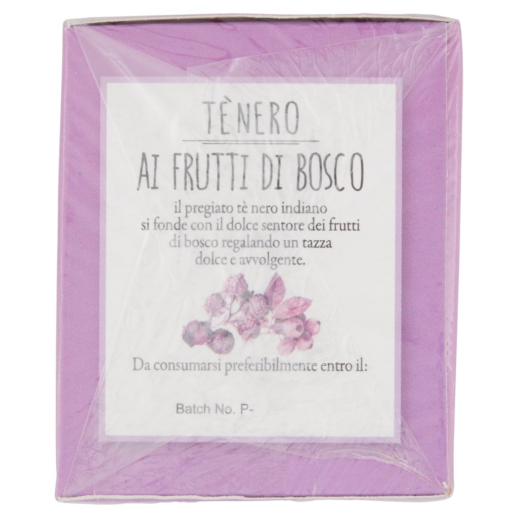 Altromercato Bio Tè Nero ai Frutti di Bosco 20 Filtri