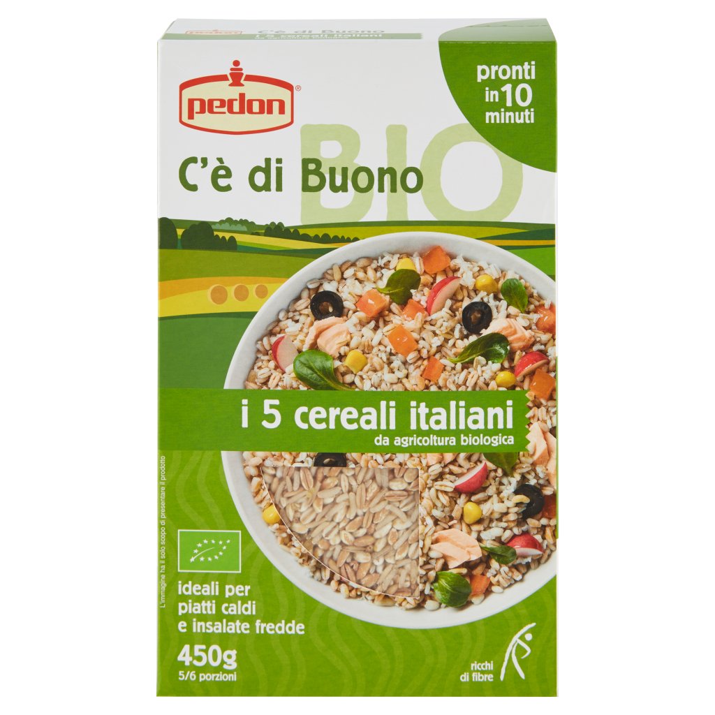 Pedon C'è di Buono i 5 Cereali Italiani da Agricoltura Biologica