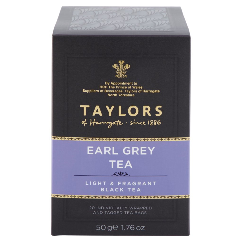 Taylors Of Harrogate Earl Grey Tea 20 Tea Bags