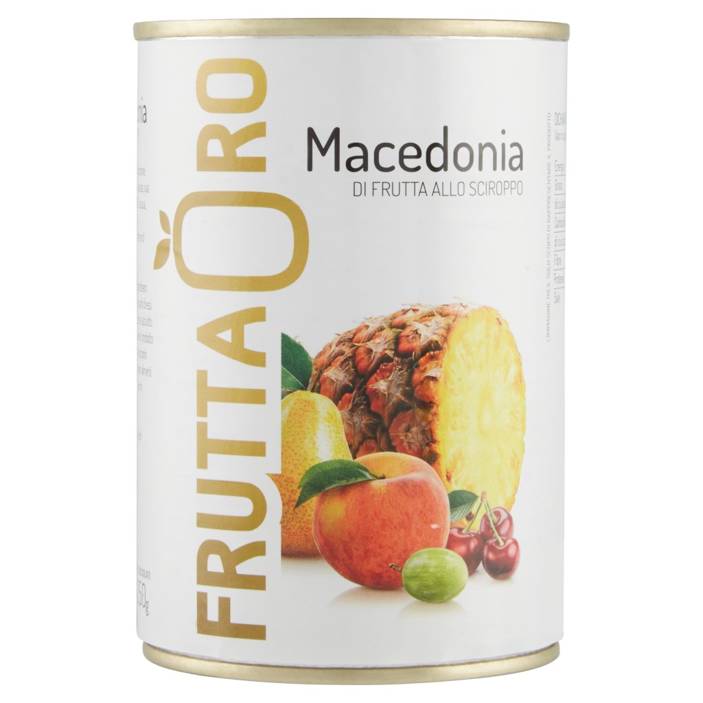 Frutta Oro Macedonia di Frutta allo Sciroppo