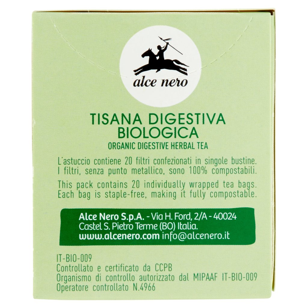 Alce Nero Tisana Digestiva 20 x 1,5 g