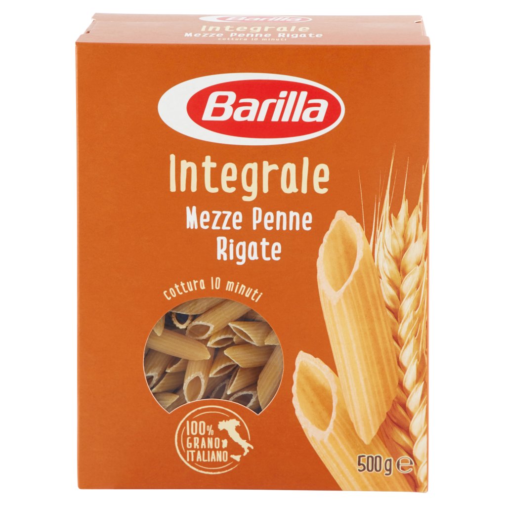 Barilla Pasta Integrale Mezze Penne Barilla  Conf. g 500 1 Confezione