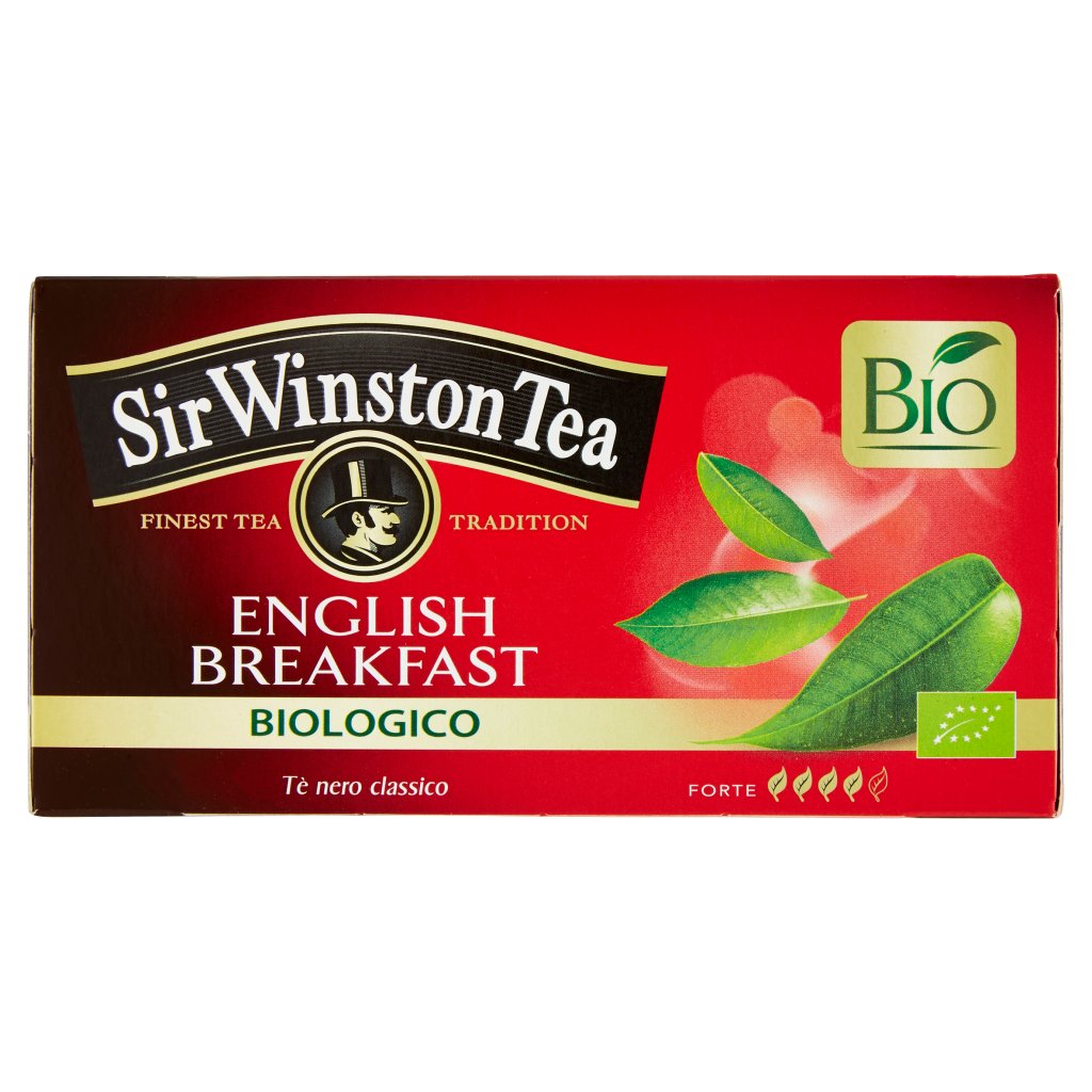 Sir Winston Tea English Breakfast Biologico 20 x 1,75 g