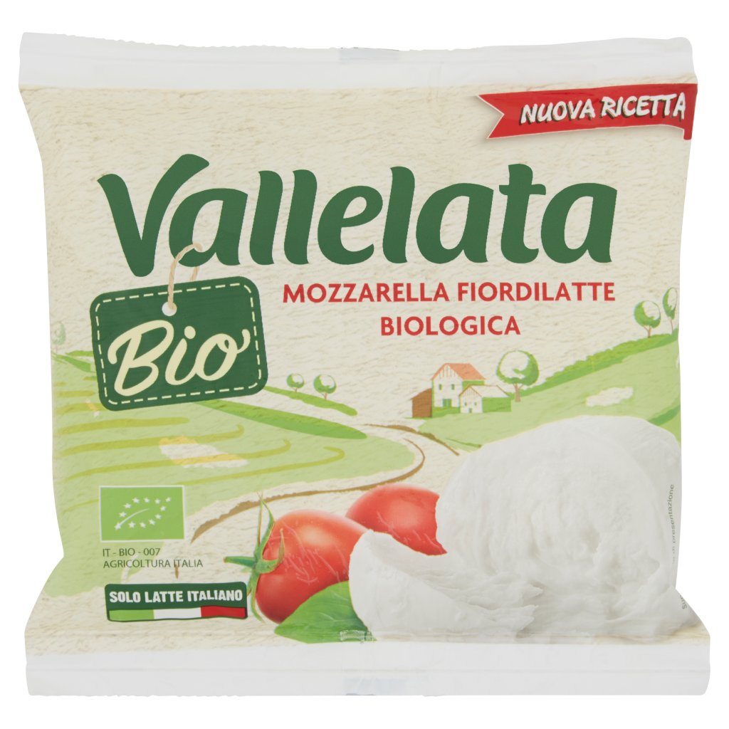 Vallelata Bio Mozzarella Fiordilatte Biologica 100 g