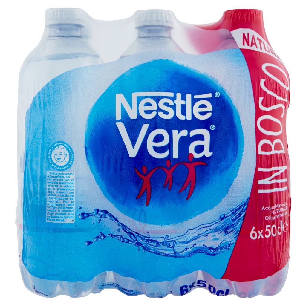 Nestle Vera In Bosco, Acqua Minerale Naturale 0,5l x 6
