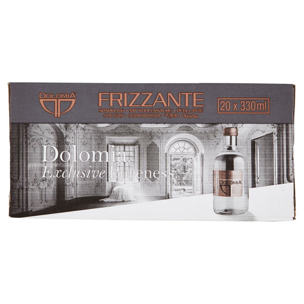 Dolomia Acqua Oligominerale 0,33l x 20 Bt Vap Exclusive Frizzante