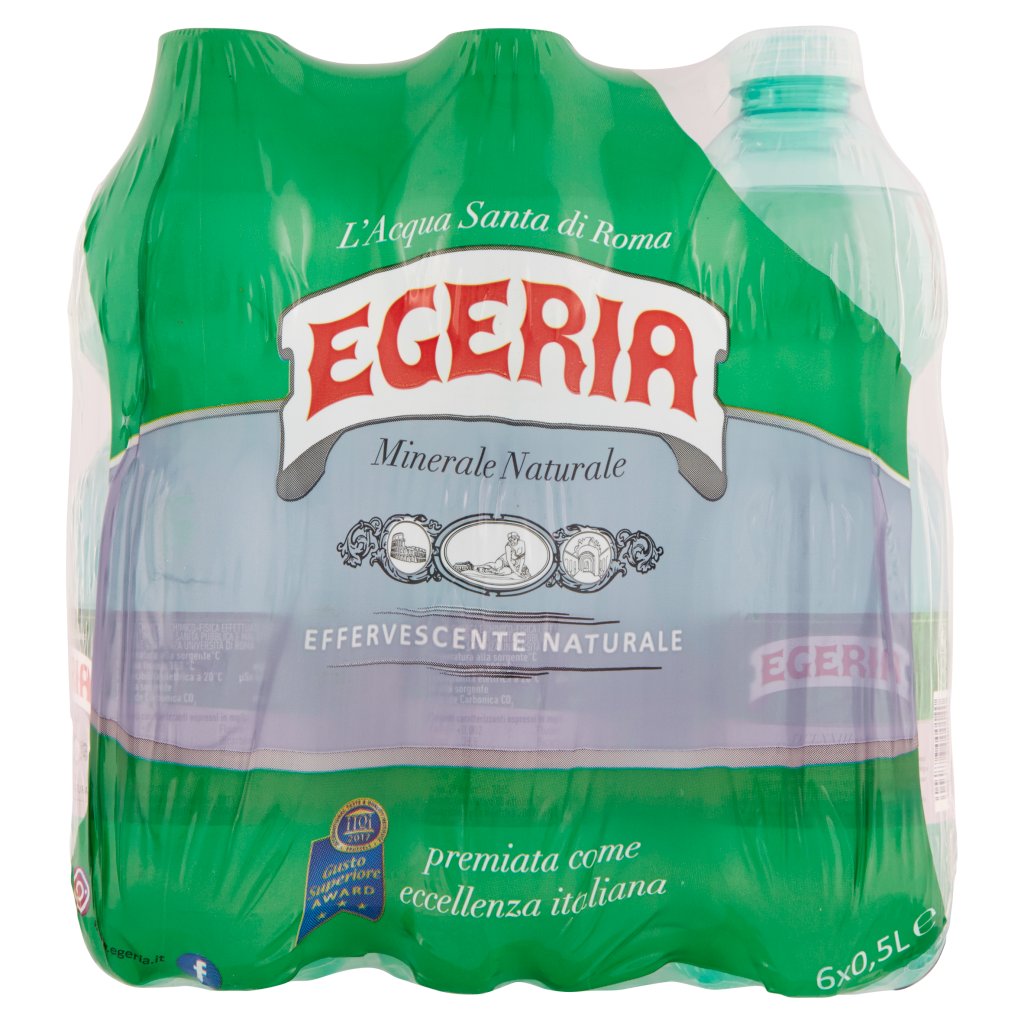 Egeria Effervescente Naturale 6 x 50 Cl