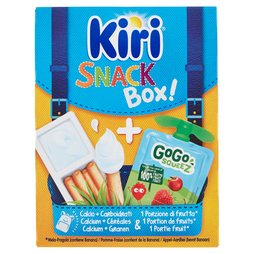 Kiri Snack Box Dippi + Gogo Squeez