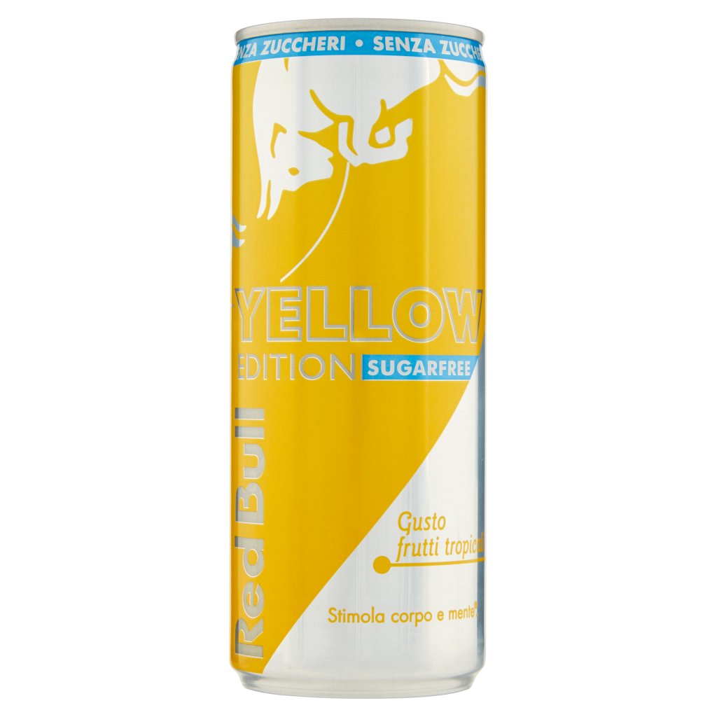Red Bull Energy Drink, senza Zuccheri, Gusto Frutti Tropicali,