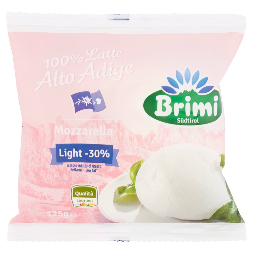 Brimi Mozzarella Light -30% 125 g
