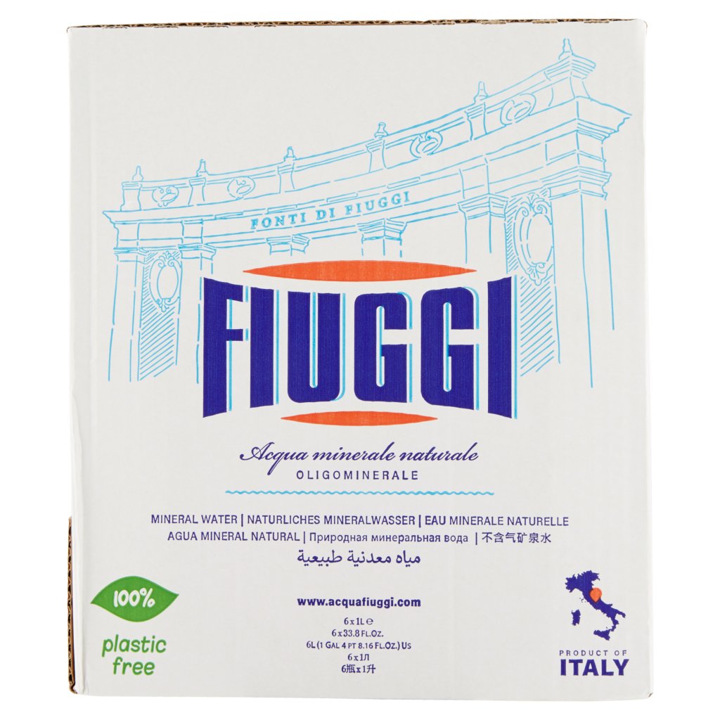 Fiuggi Acqua Minerale Naturale  Oligominerale