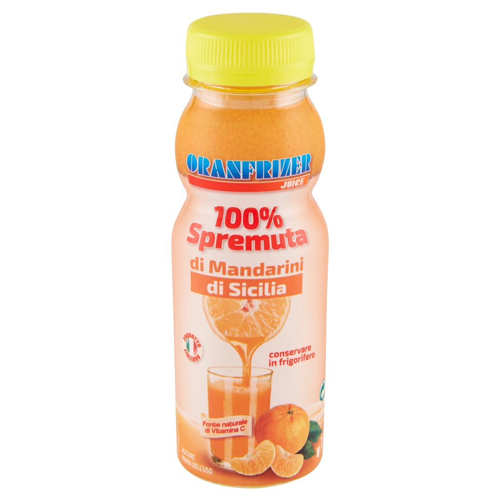 Oranfrizer Juice 100% Spremuta di Mandarini di Sicilia