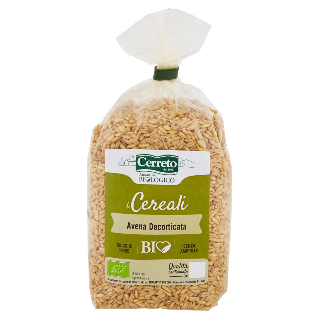 Cerreto I Cereali Avena Decorticata Bio