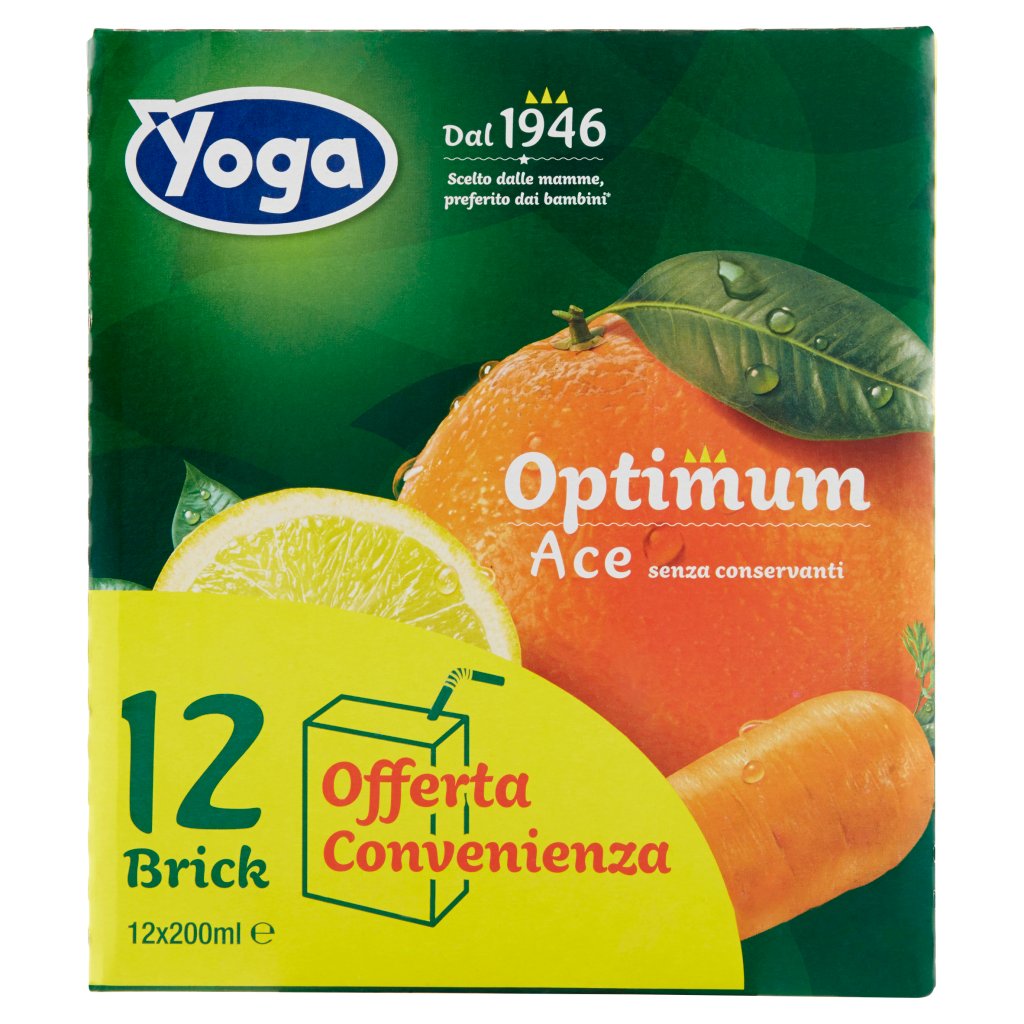 Yoga Optimum Ace 12 x 200 Ml