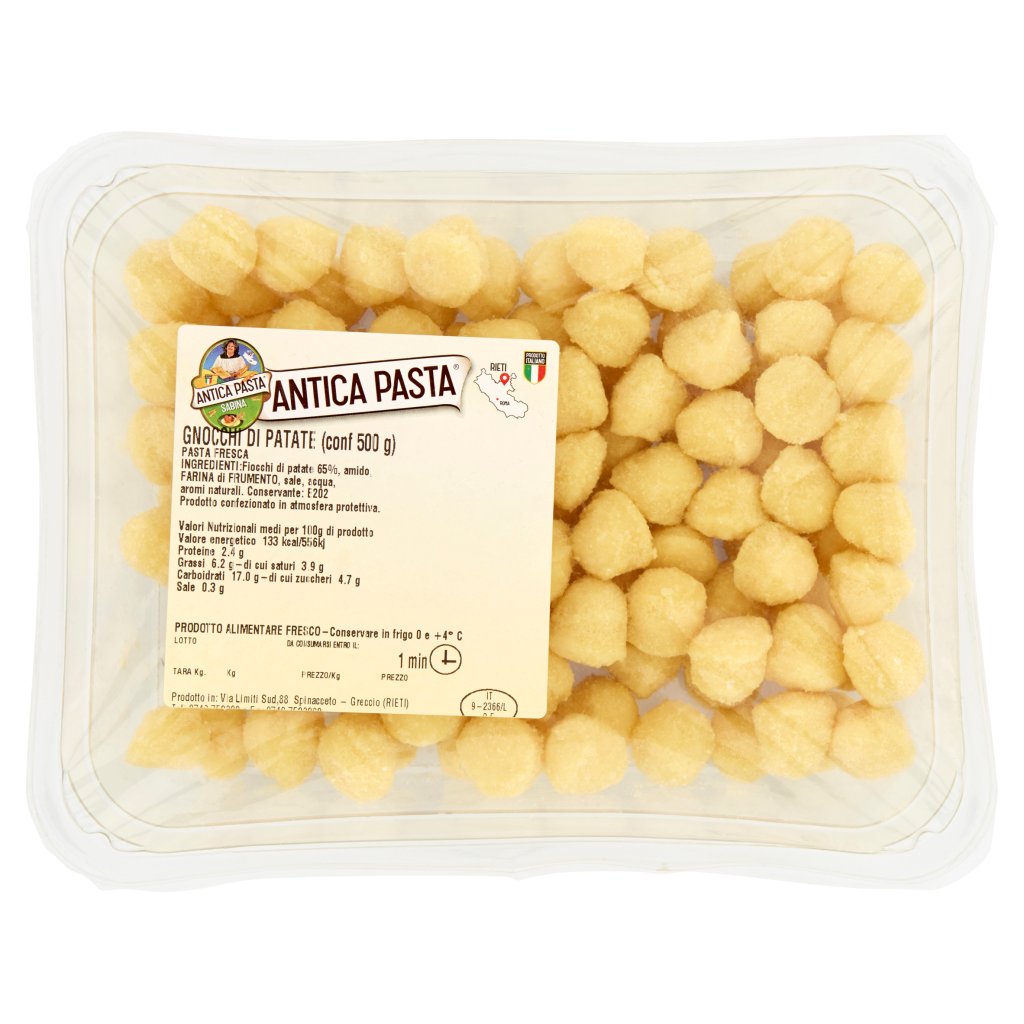Antica Pasta Sabina Gnocchi di Patate 500 g