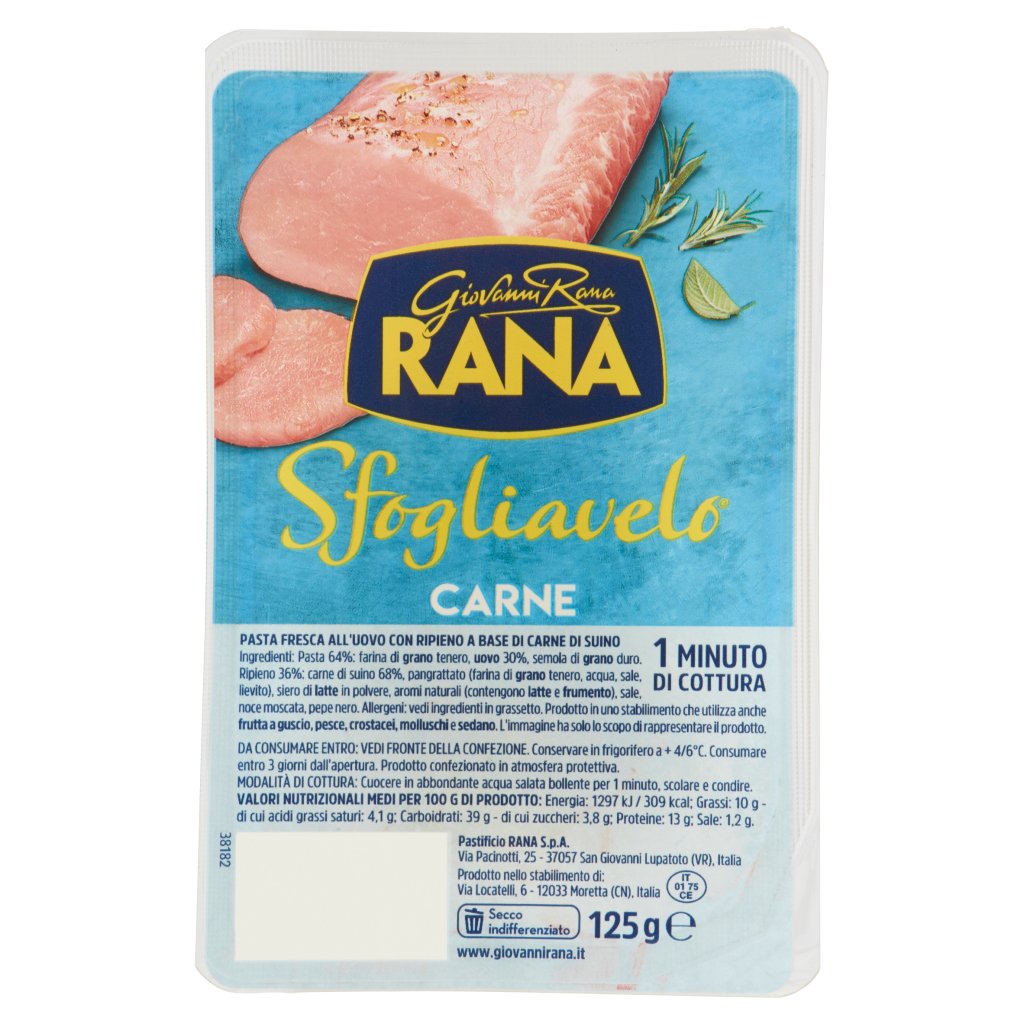 Giovanni Rana Pasta Fresca Ripiena Sfogliavelo