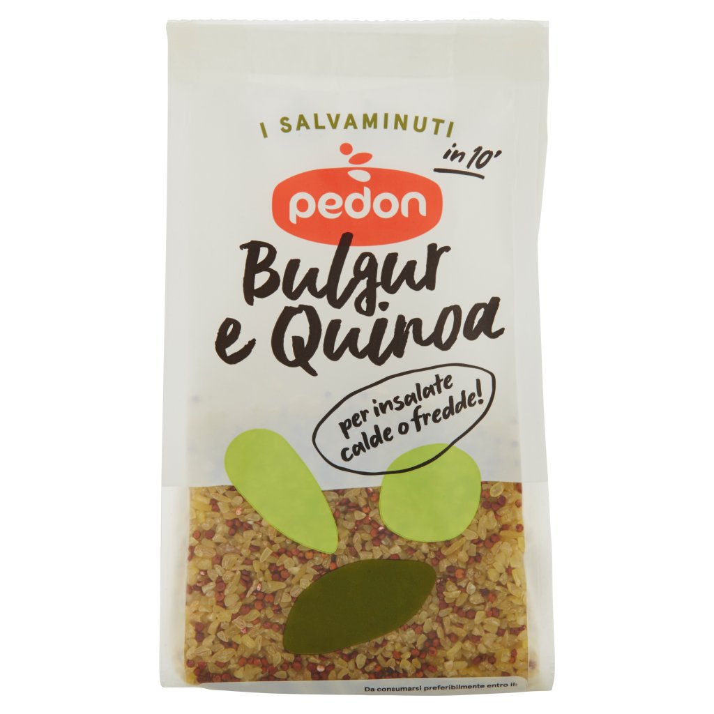 Pedon Bulgur e Quinoa 10min Sk Gr250 Pedon