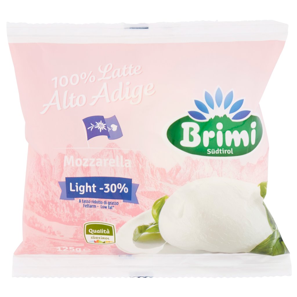 Brimi Mozzarella Light -30% 125 g