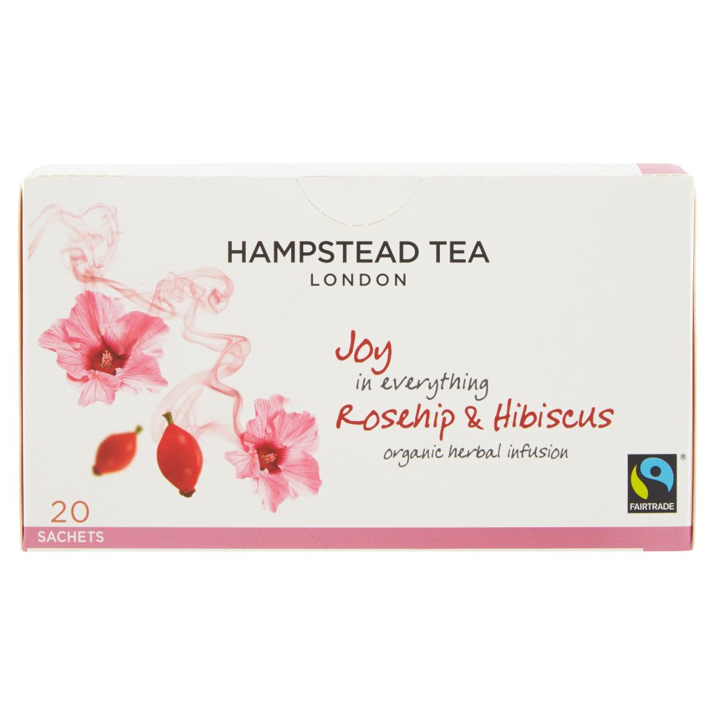 Hampstead Tea Rosehip & Hibiscus 20 Sachets