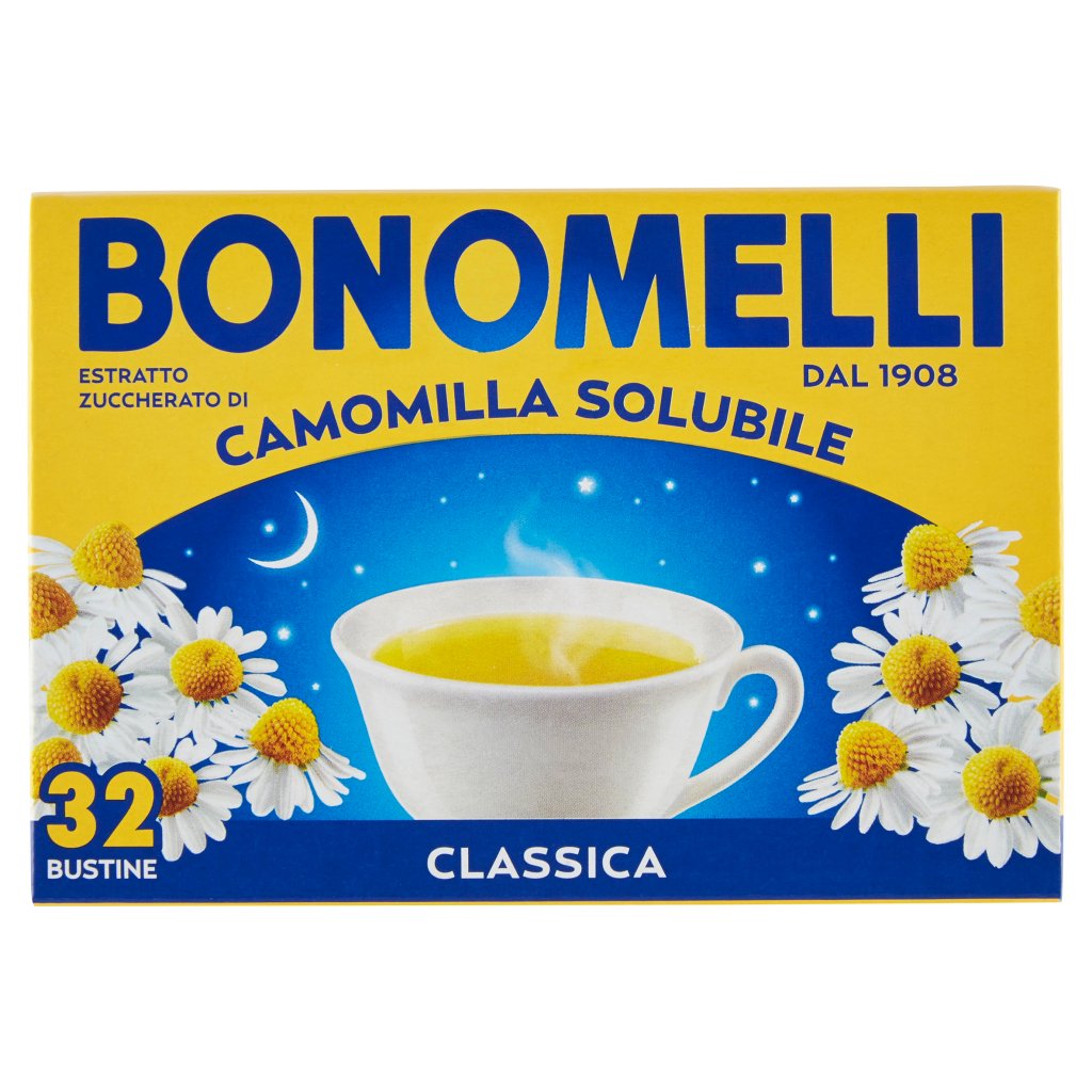 Bonomelli Estratto Zuccherato di Camomilla Solubile Classica 32 x 5 g