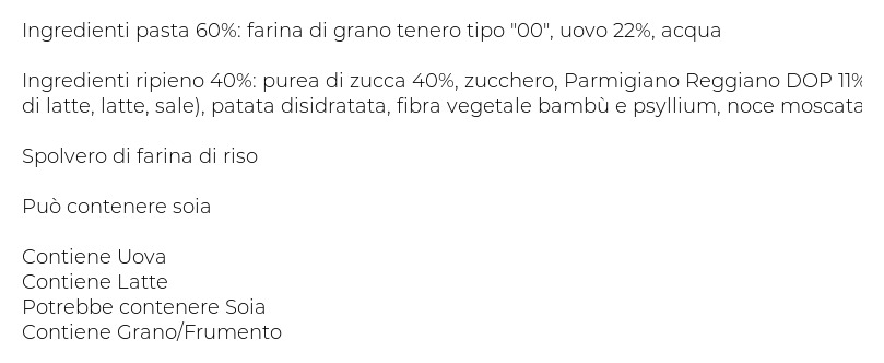 Pasta Piccinini Ravioli di Zucca