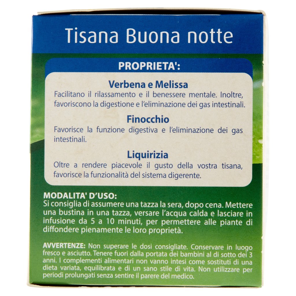 Laboratoires Vitarmonyl Bio Tisana Buona Notte 20 Filtri 28,8 g