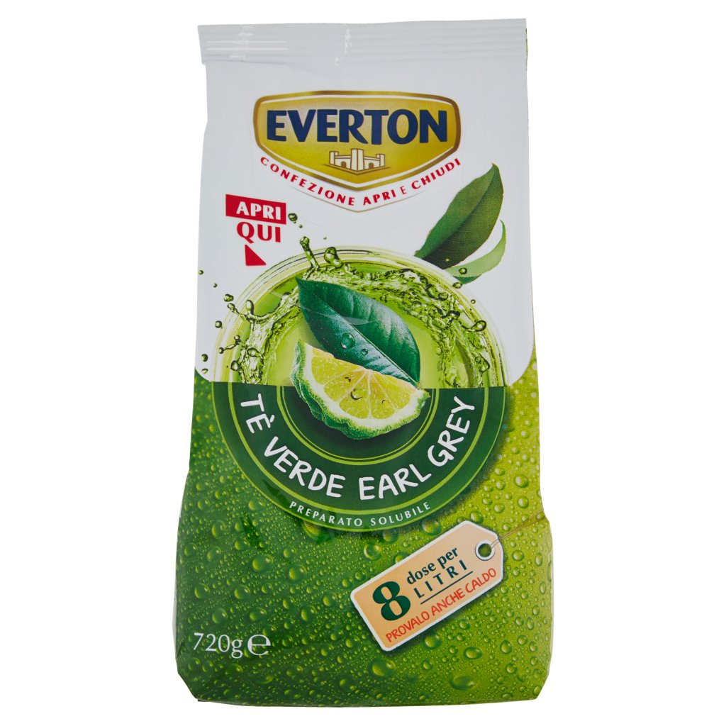 Everton Tè Verde Earl Grey Preparato Solubile