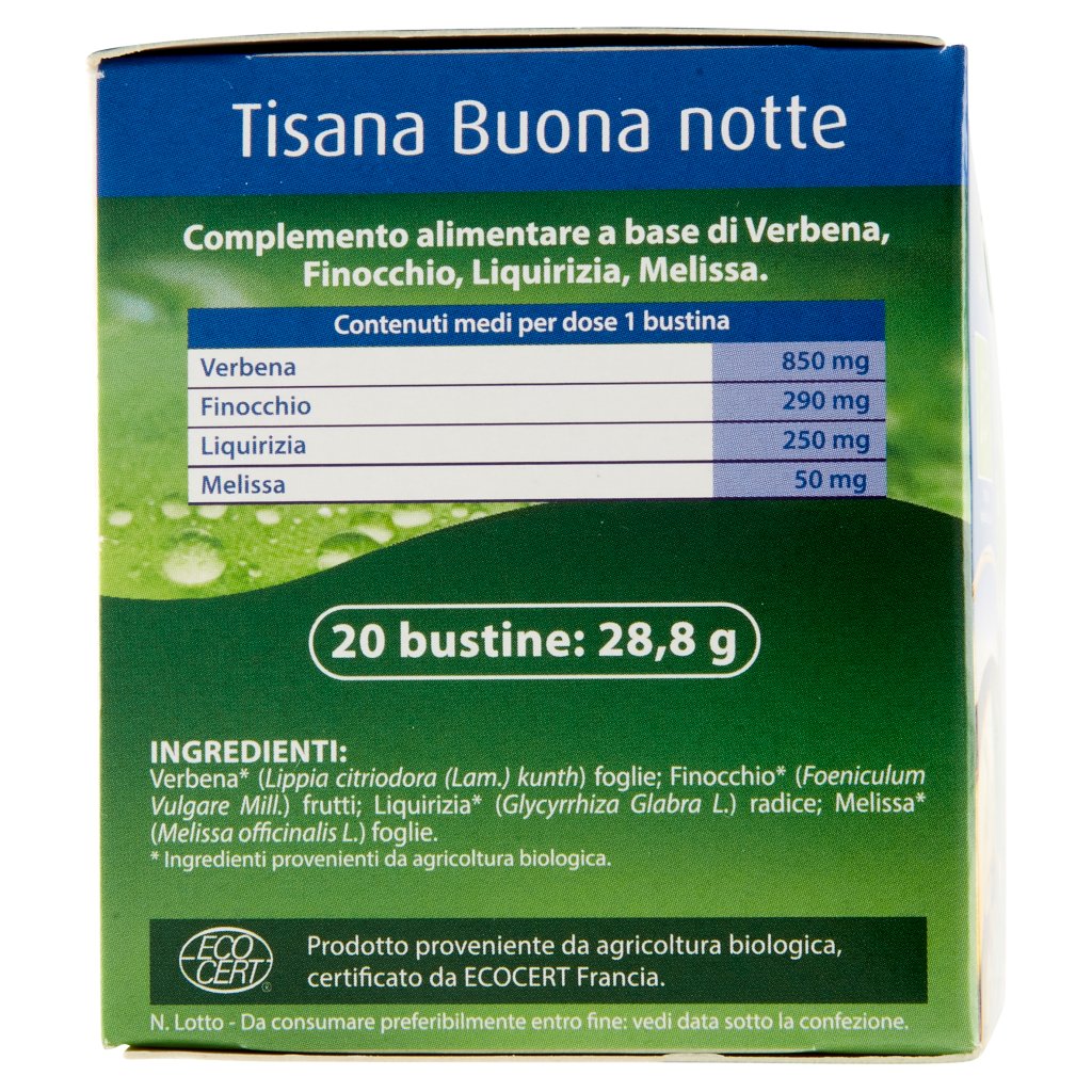Laboratoires Vitarmonyl Bio Tisana Buona Notte 20 Filtri 28,8 g