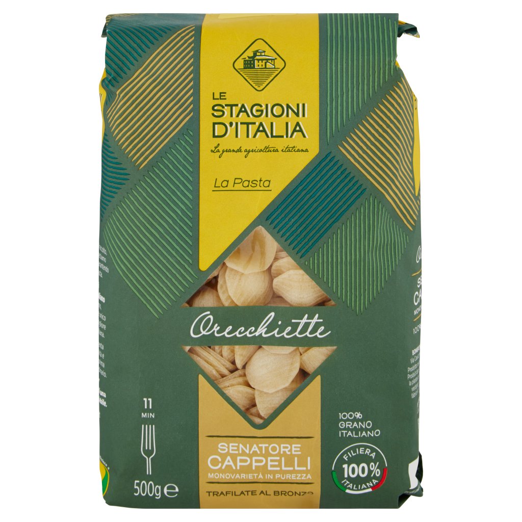 Le Stagioni d'Italia La Pasta Orecchiette N°59 Senatore Cappelli Everli