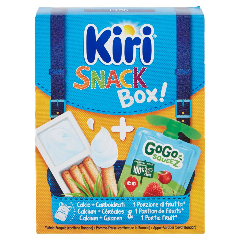 Kiri Snack Box Dippi + Gogo Squeez