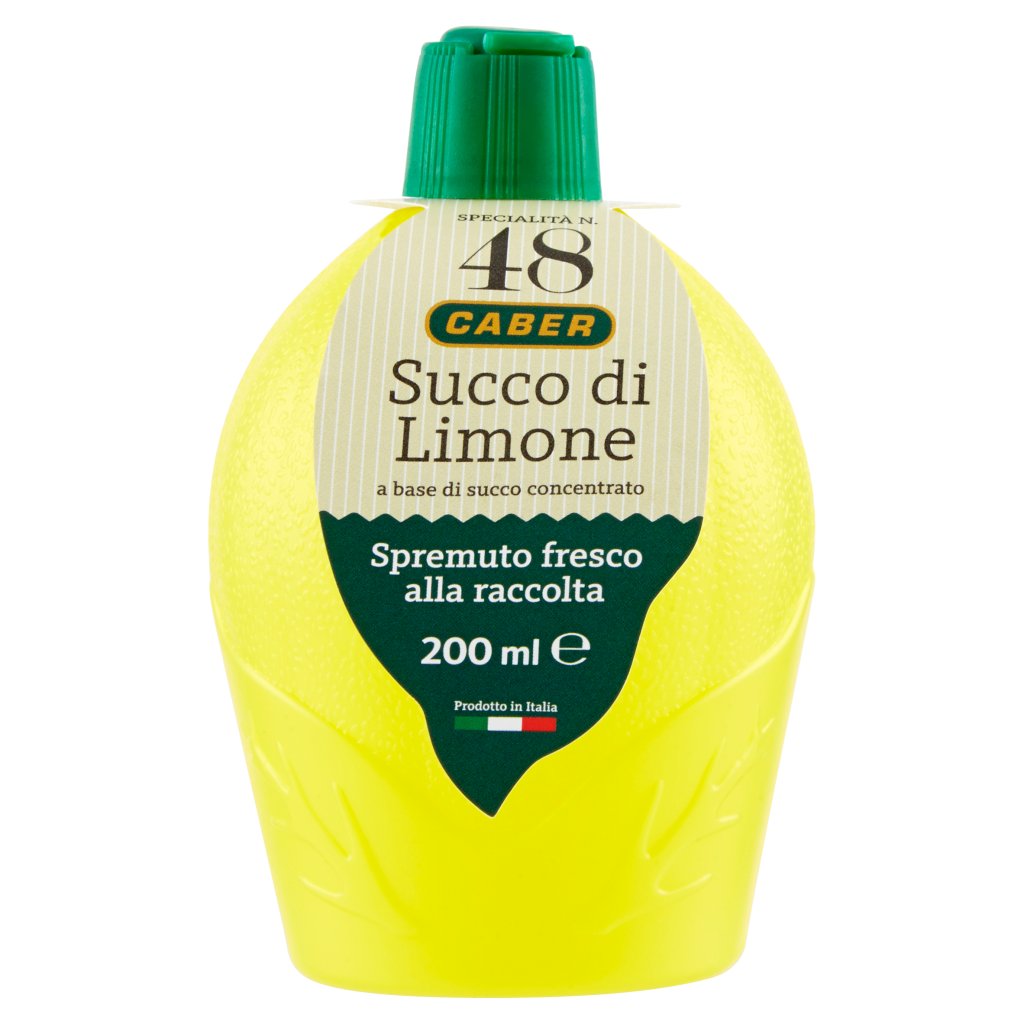 Caber Specialità N. 48 Succo di Limone a Base di Succo Concentrato