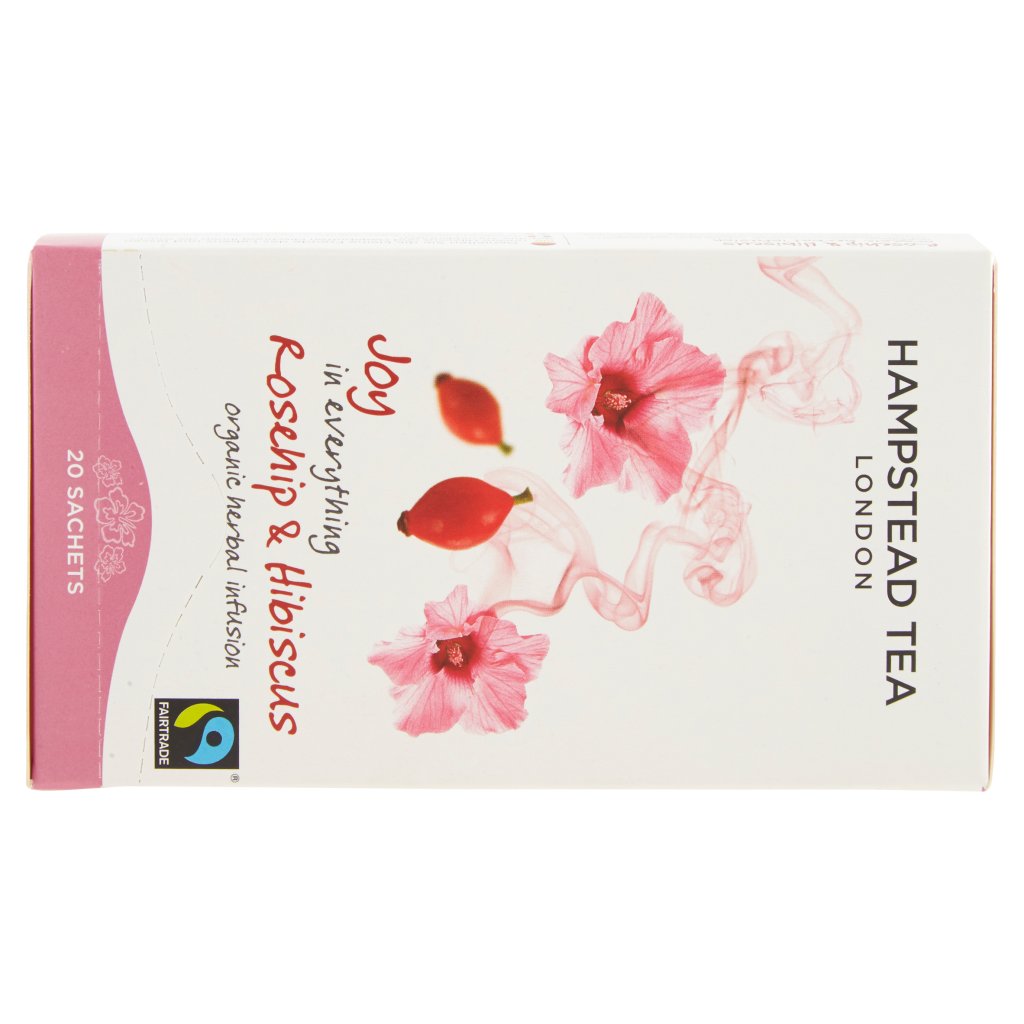 Hampstead Tea Rosehip & Hibiscus 20 Sachets