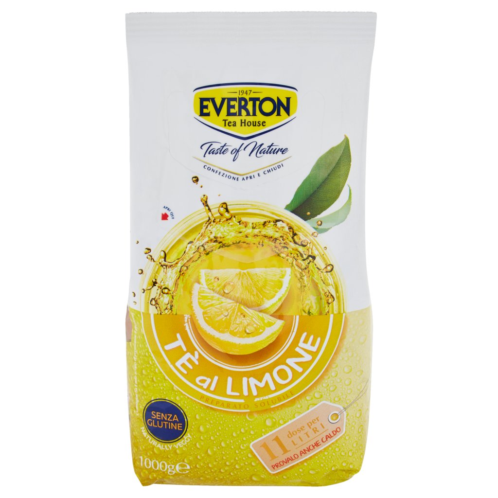 Everton Taste Of Nature Tè al Limone Preparato Solubile
