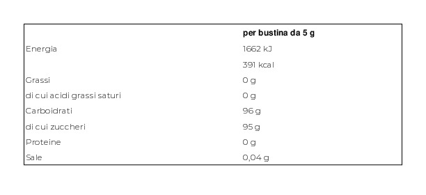 Bonomelli Estratto Zuccherato di Camomilla Solubile Classica 20 x 5 g