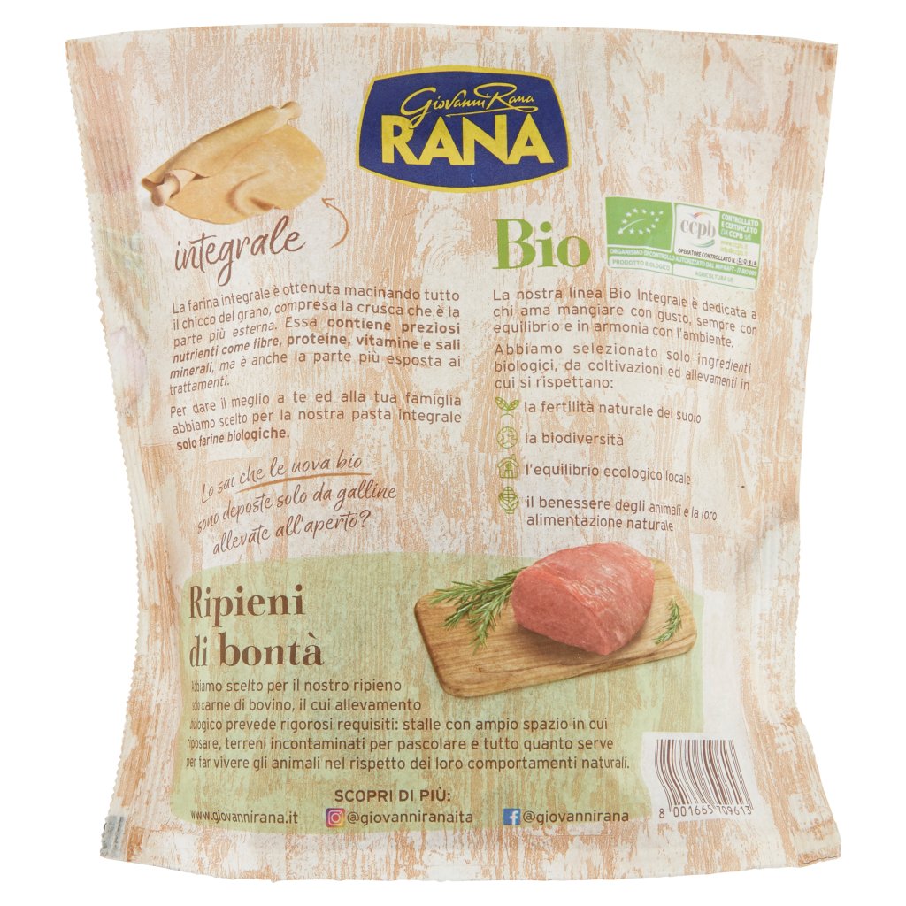 Giovanni Rana Bio Integrale Carne di Manzo