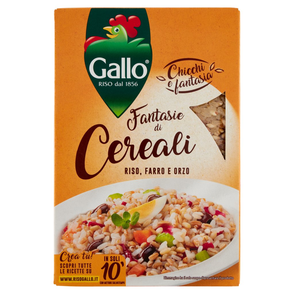 Gallo Chicchi e Fantasia Fantasie di Cereali Riso, Farro e Orzo Everli