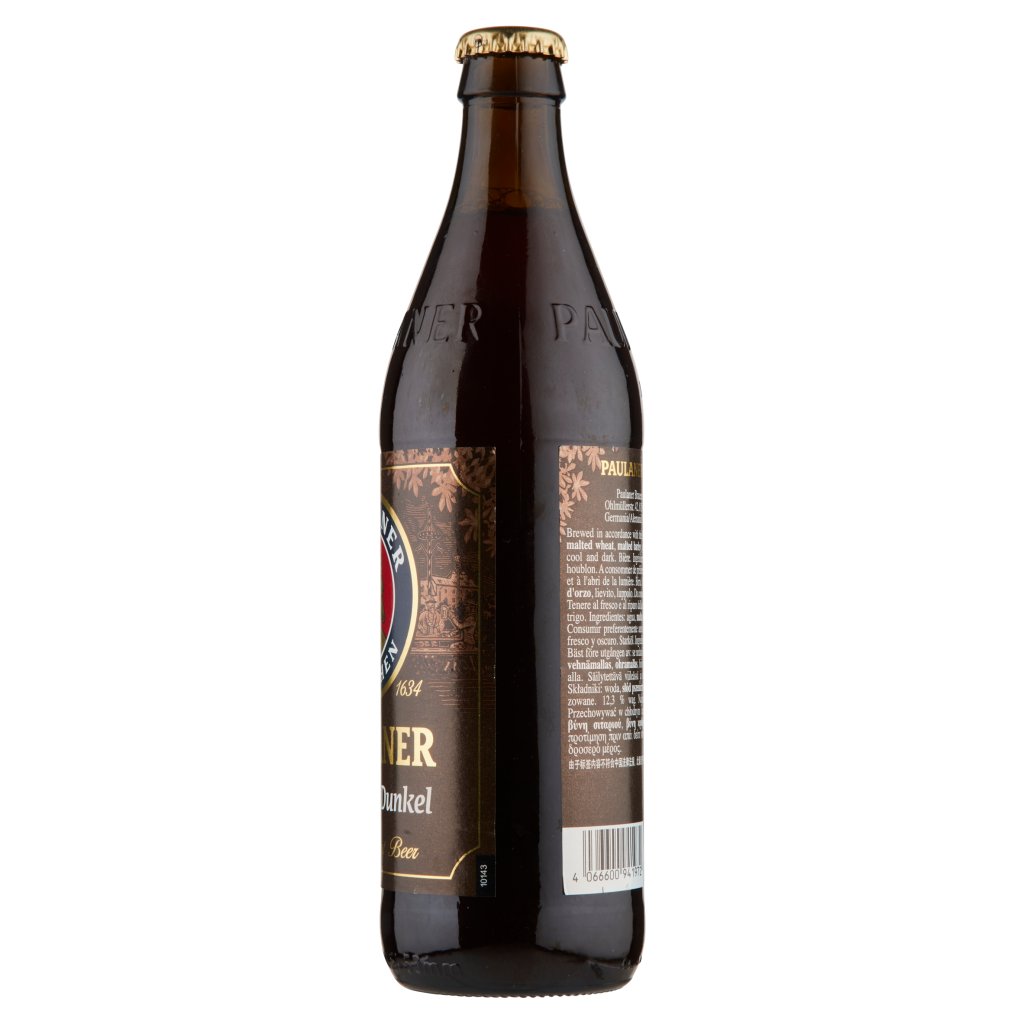 Paulaner Weissbier Dunkel Dark Wheat Beer 0,5 l