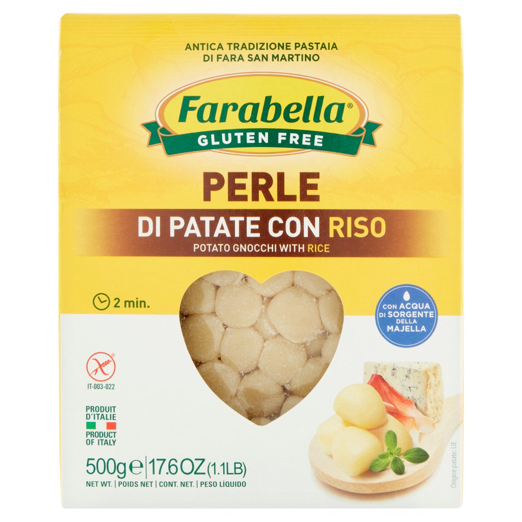 Farabella Gluten Free Perle di Patate con Riso