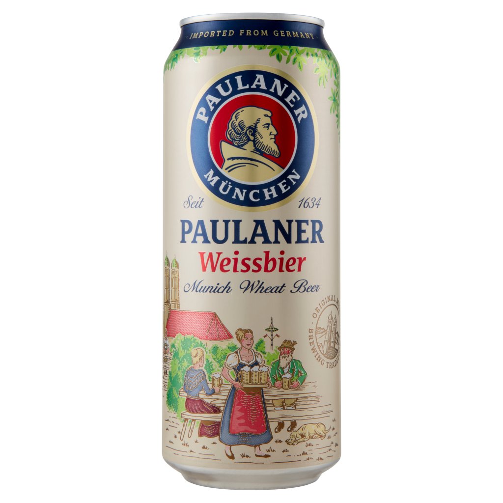 Paulaner Weissbier Munich Wheat Beer Igp 0,5 l