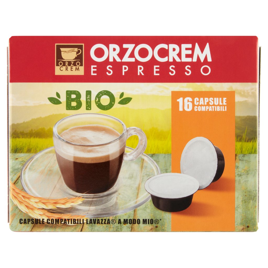 16 Capsule Caffe' Borbone Espresso D'Orzo compatibili A Modo Mio