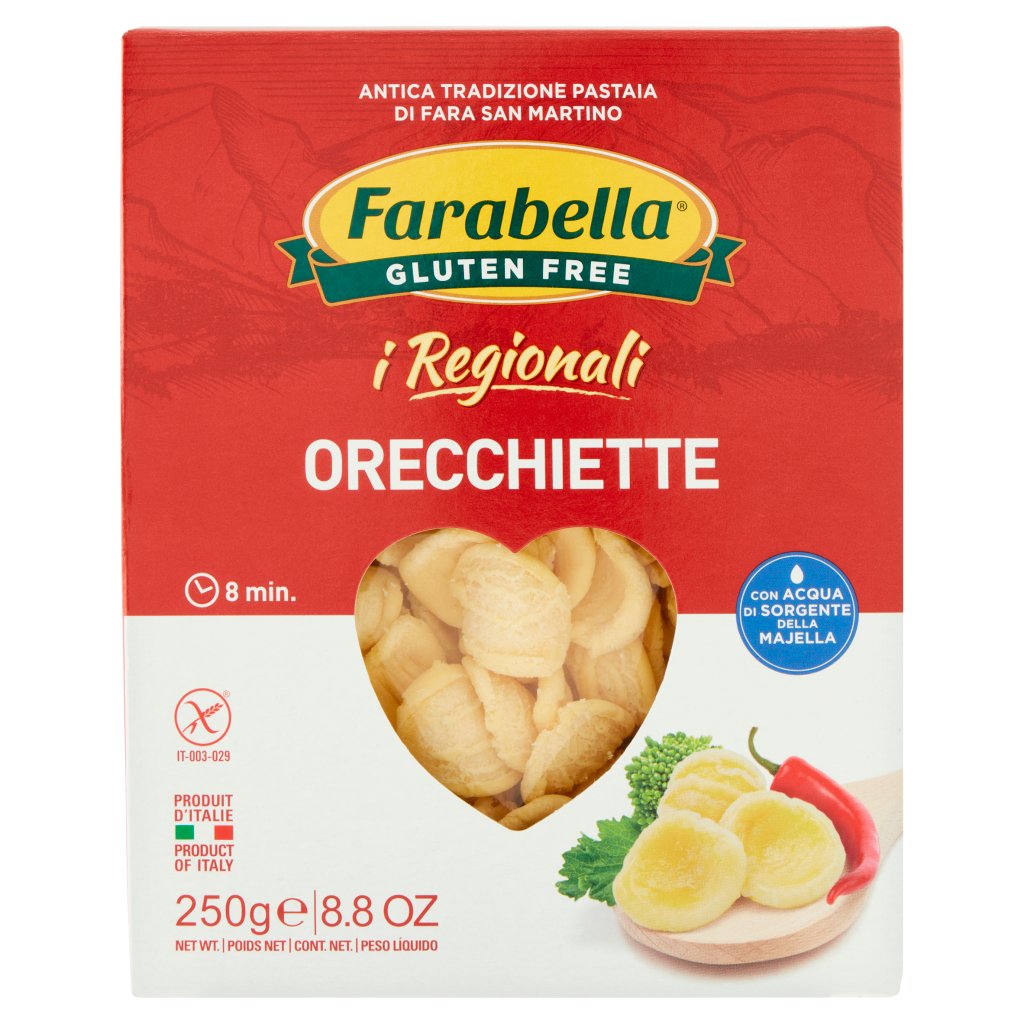 Farabella Gluten Free I Regionali Orecchiette