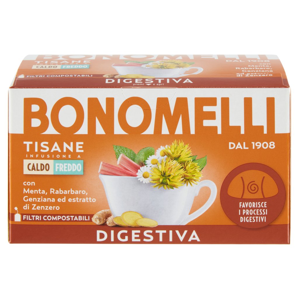 Bonomelli Tisane Digestiva 16 Filtri