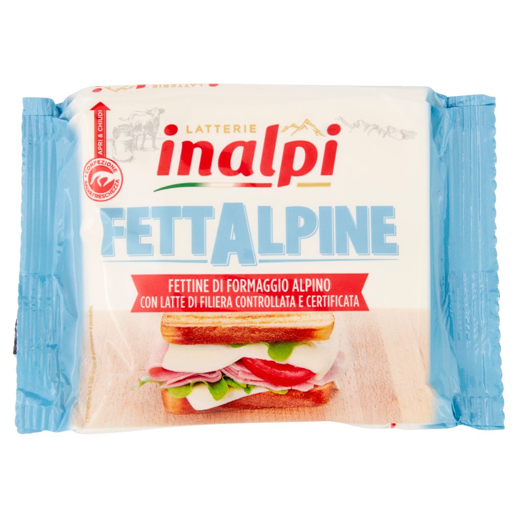 Latterie Inalpi Fettine Fettalpine 6f Gr150 Inalpi