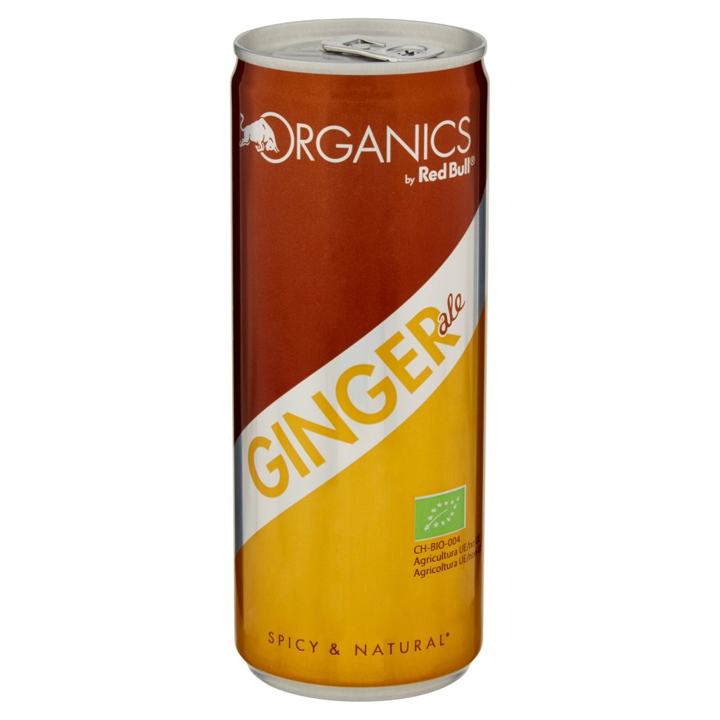 Organics By Red Bull Ginger Ale - Lattina da