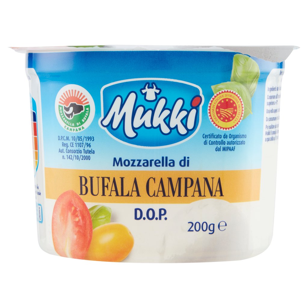 Mukki Mozzarella di Bufala Campana D.O.P. 200 g