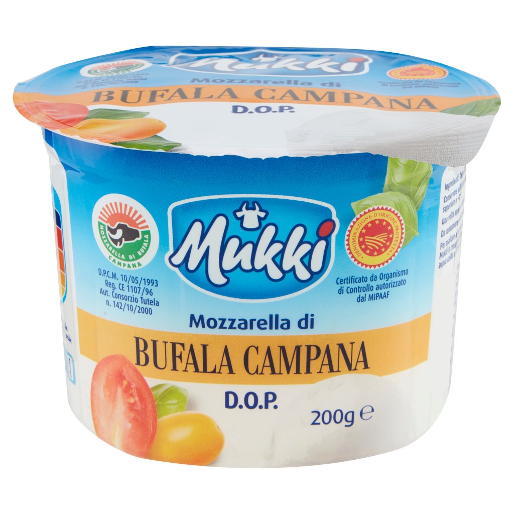 Mukki Mozzarella di Bufala Campana D.O.P. 200 g