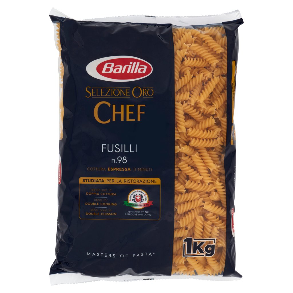 Barilla Selezione Oro Chef Fusilli N°98 1kg