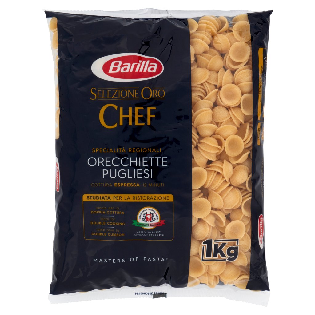 Barilla Selezione Oro Chef Orecchiette Pugliesi 1kg