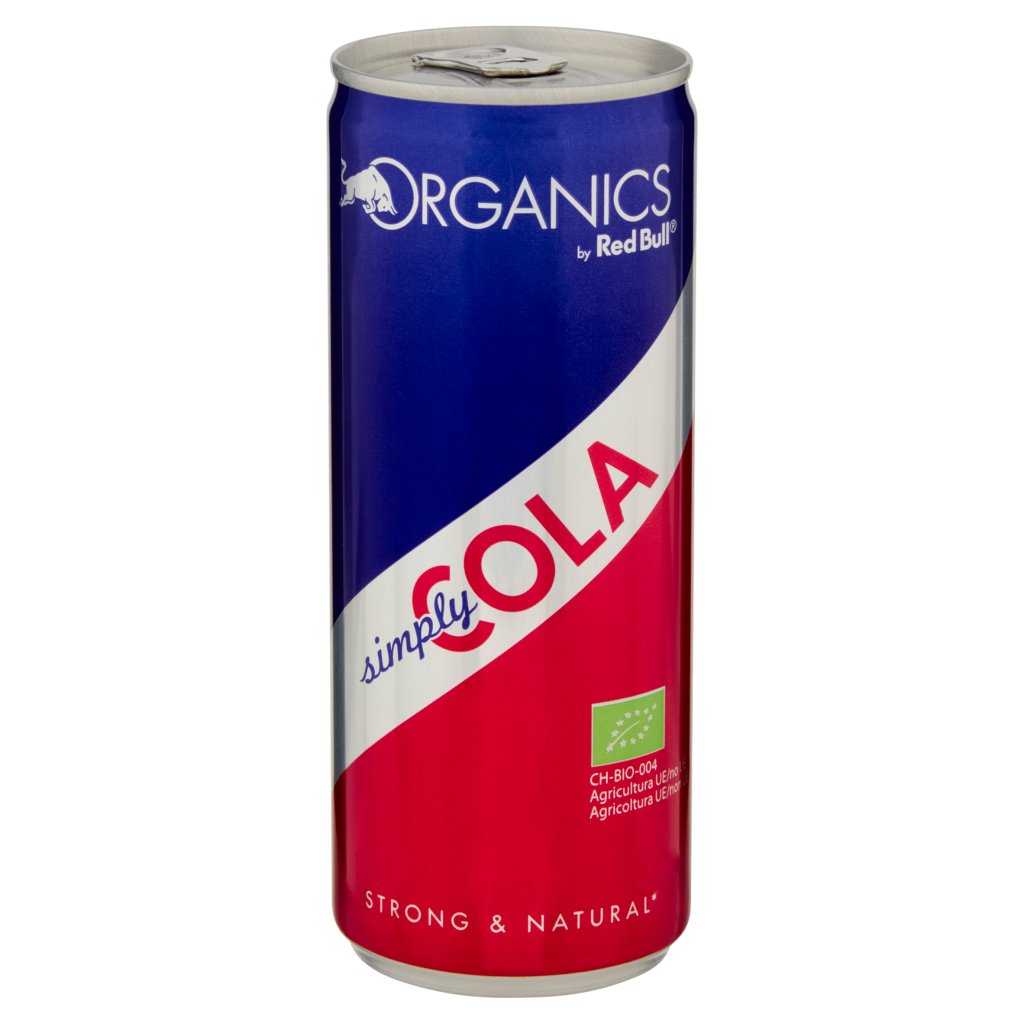 Organics By Red Bull Simply Cola - Lattina da